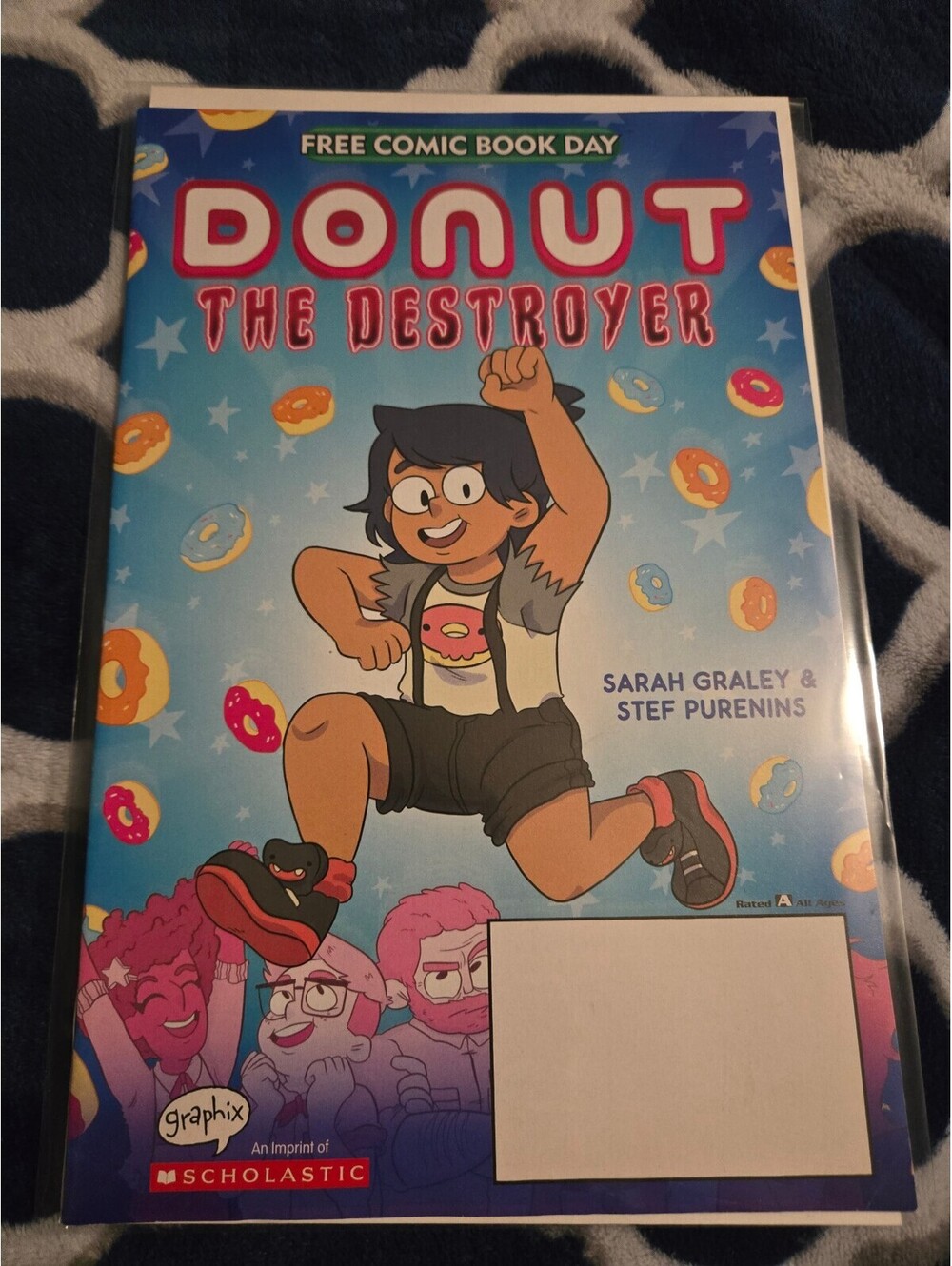 Donut the Destroyer Comic Book by Sarah Graley & Stef Purenins -